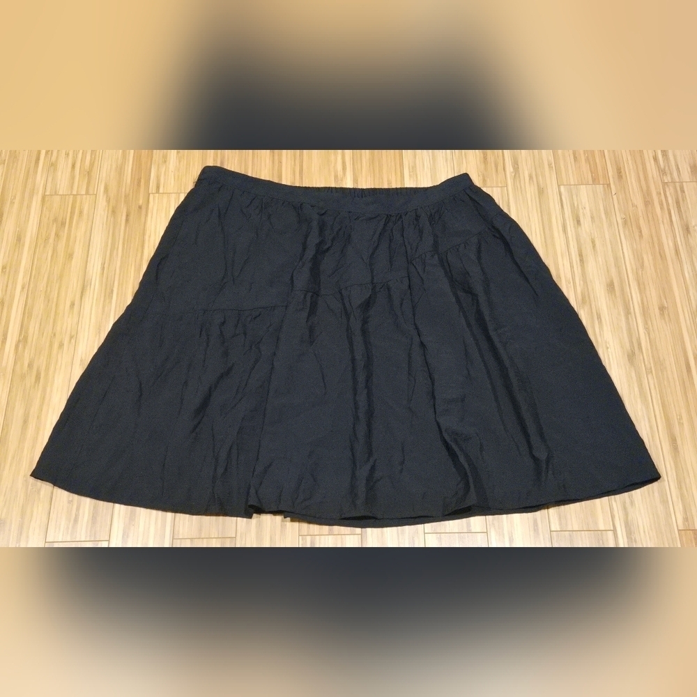 NWT Ava & Viv Black Women's Skirt